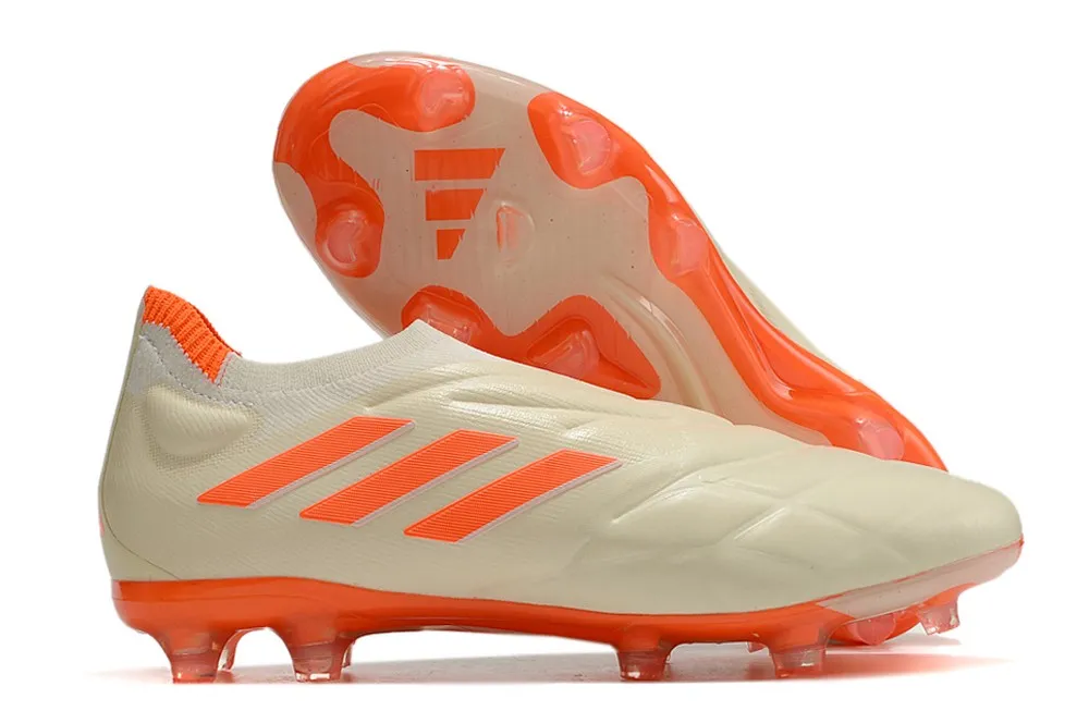 adidas Copa Pure+ FG Heatspawn - Off White/Solar Orange