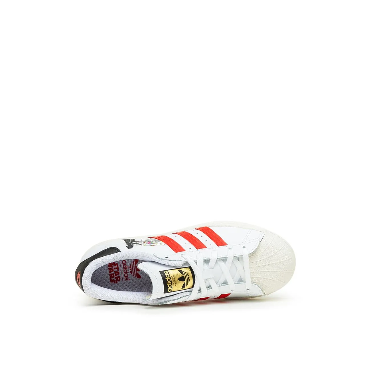 adidas Junior Superstar Star Wars (White / Blue / Red)