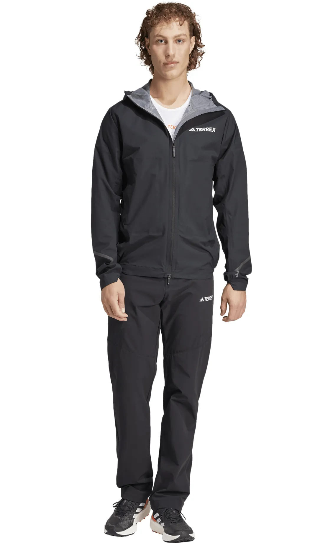 Adidas Men's Terrex Xperior 2.5L Light RAIN.RDY Jacket Black | Buy Adidas Men's Terrex Xperior 2.5L Light RAIN.RDY Jac