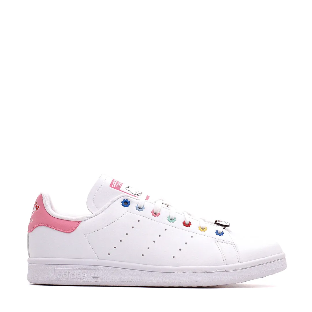 Adidas Originals Junior Stan Smith x Hello Kitty White Pink ID7230