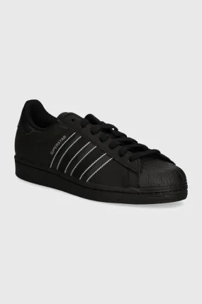 adidas Originals leather sneakers Superstar black color IH5396