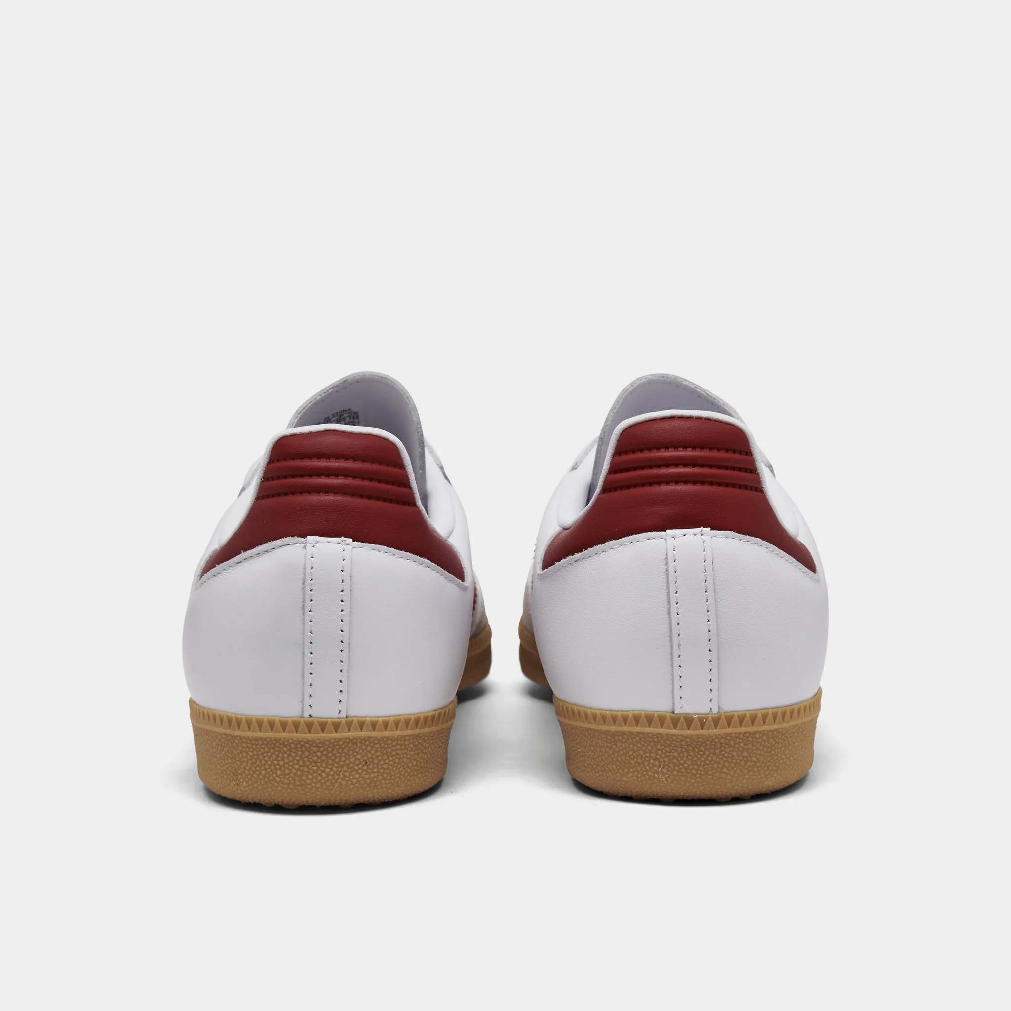 adidas Originals Samba OG White / Collegiate Burgundy - Gum