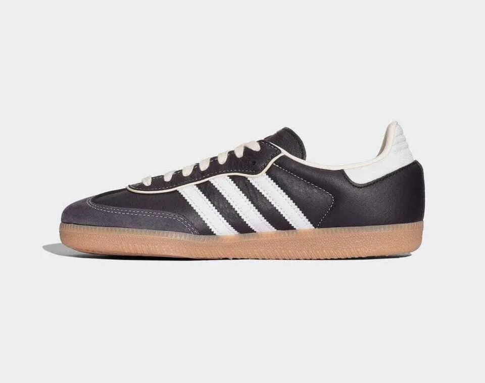 Adidas Samba OG Aura Black Cream White Gold IG6836