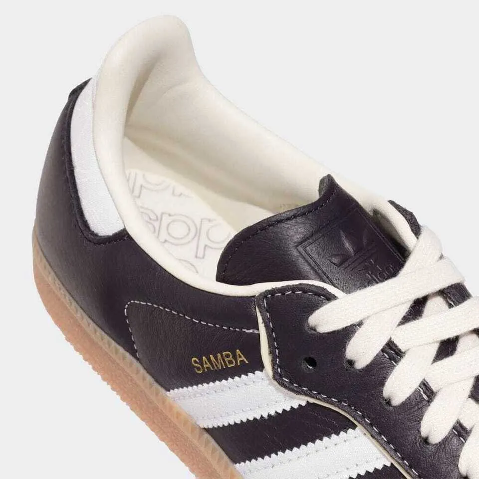 Adidas Samba OG Aura Black Cream White Gold IG6836