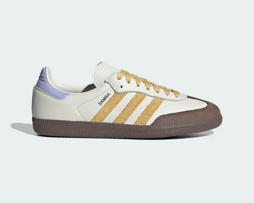 Adidas Samba OG Off White Oat Violet Tone IE0875