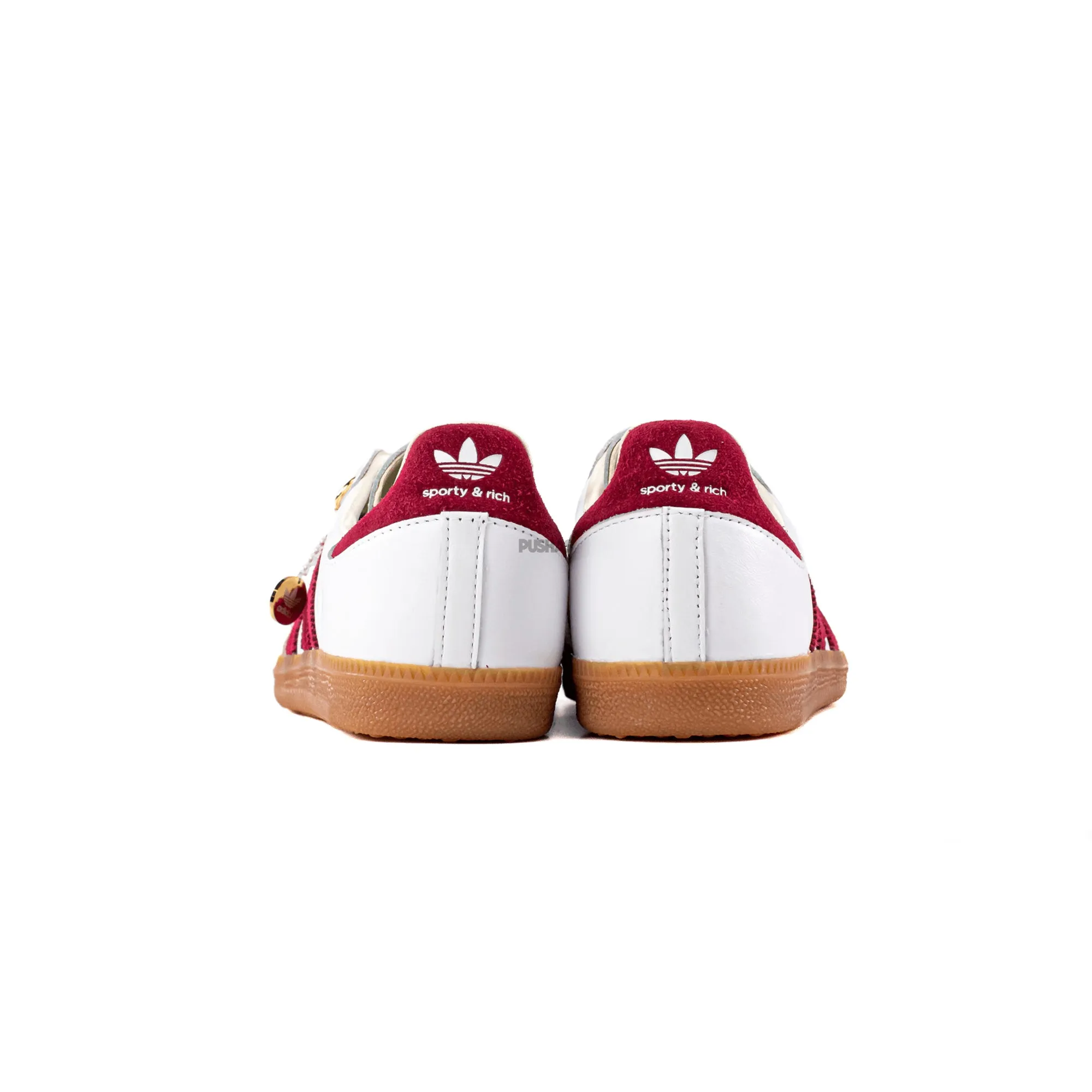 Adidas Samba 'Sporty & Rich White Collegiate Burgundy' (2023)