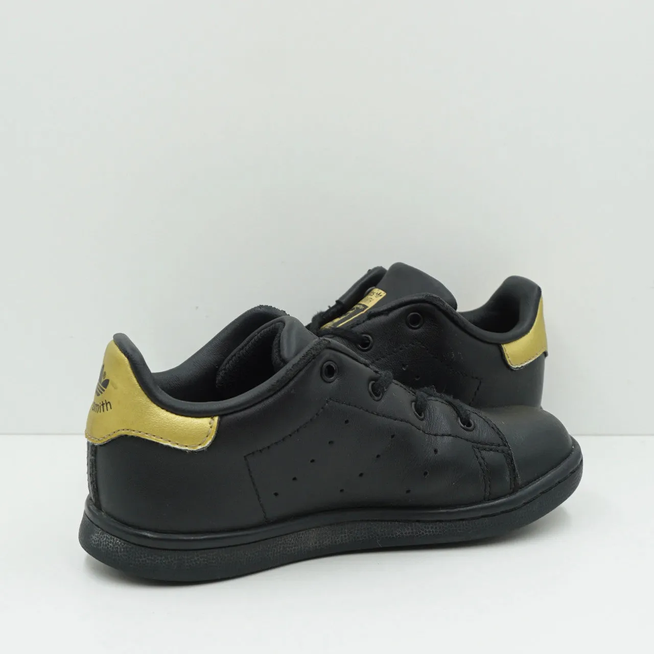 Adidas Stan Smith Black Gold Toddler