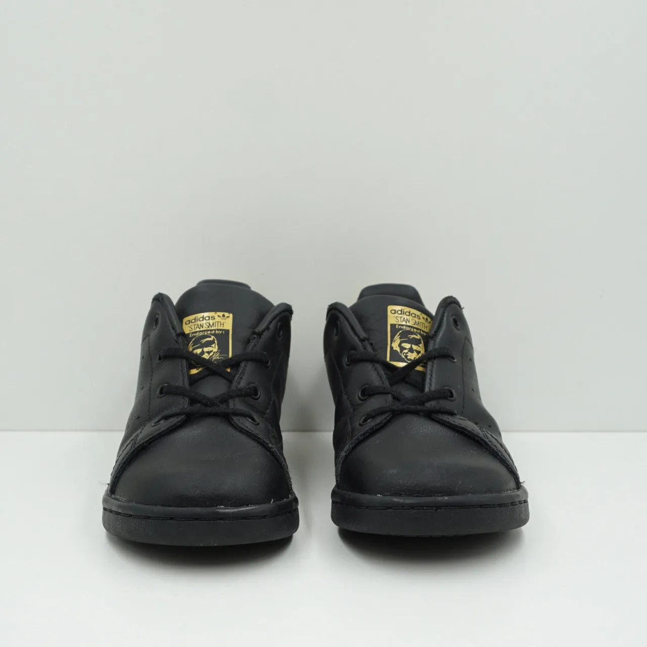 Adidas Stan Smith Black Gold Toddler