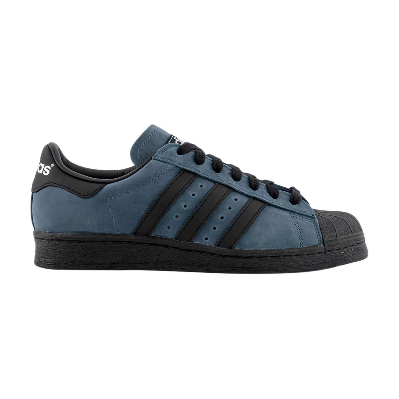 ADIDAS Superstar 82 Trainers - BLUE BLACK WHITE