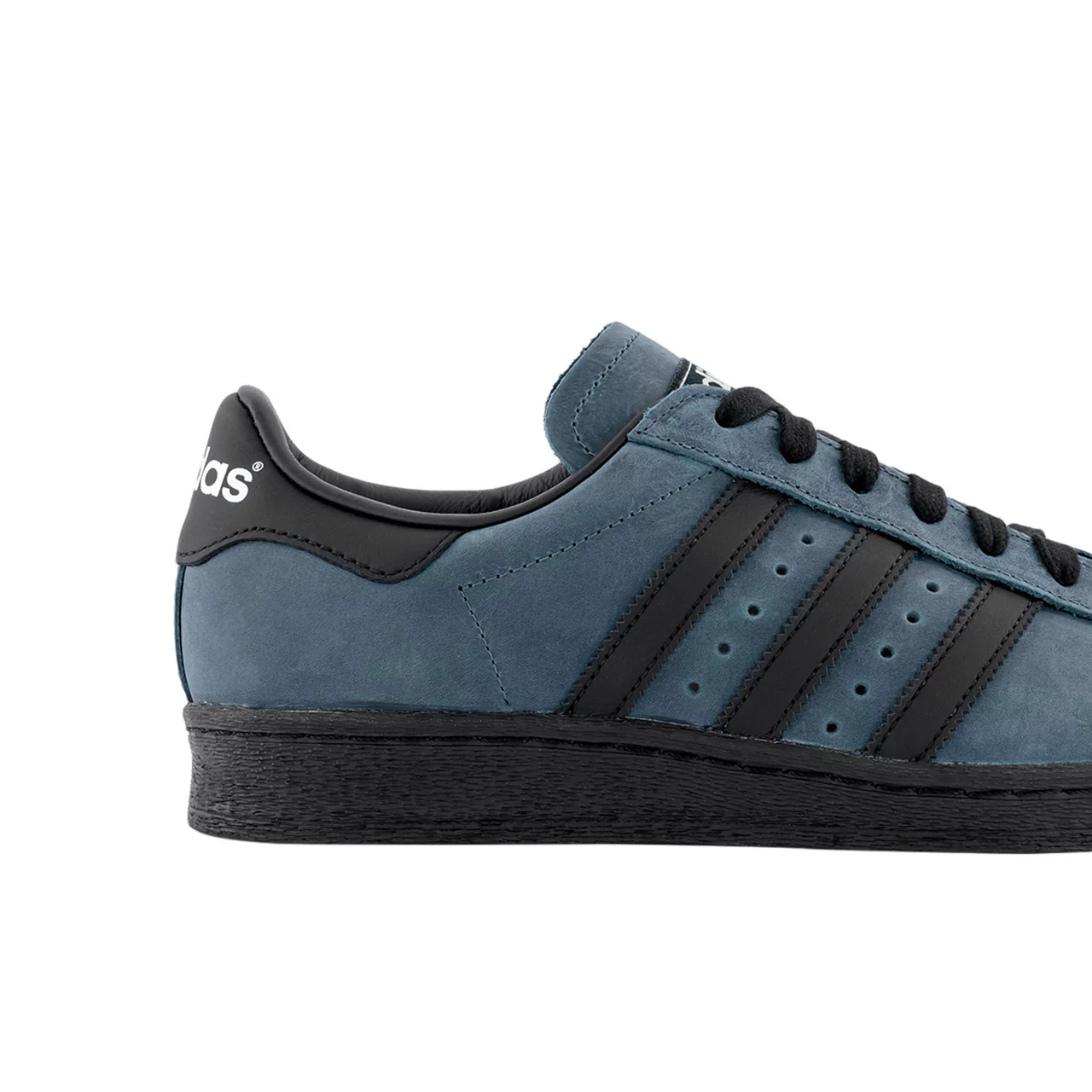 ADIDAS Superstar 82 Trainers - BLUE BLACK WHITE