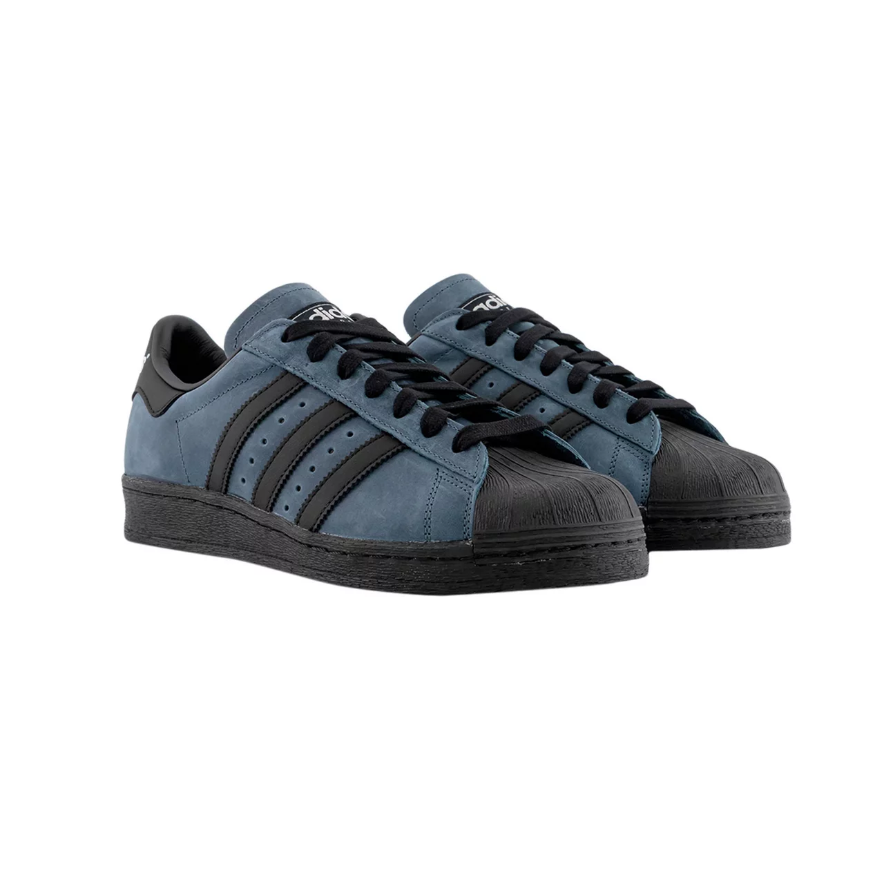 ADIDAS Superstar 82 Trainers - BLUE BLACK WHITE