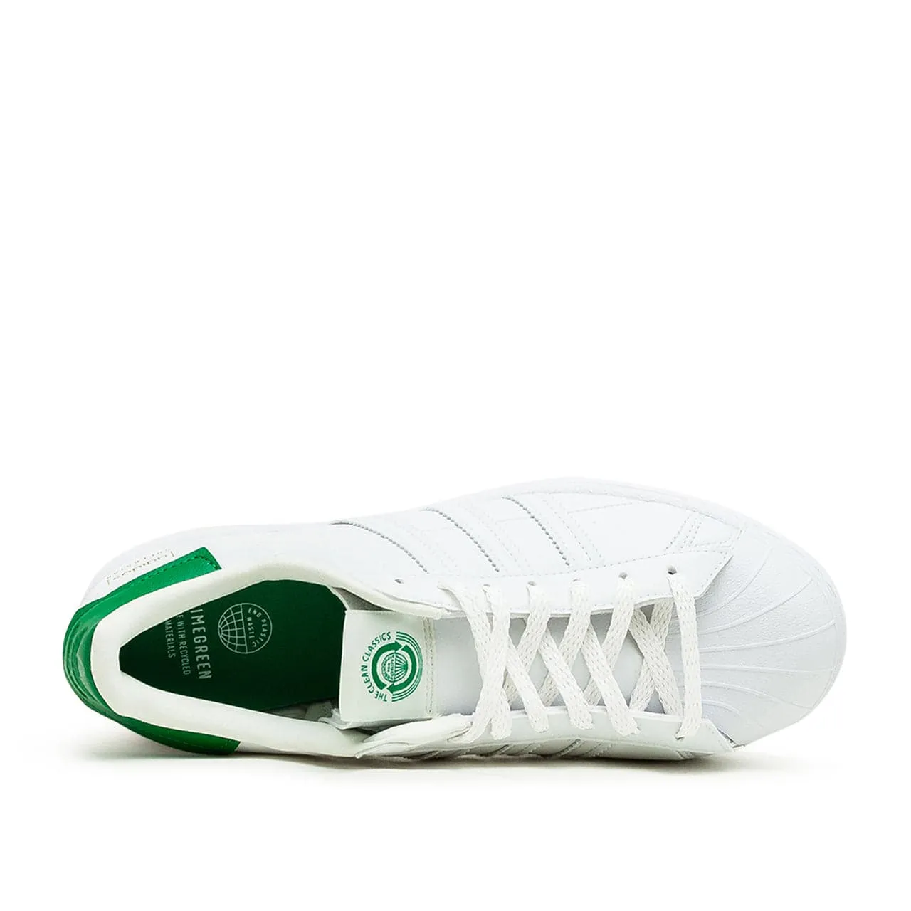 adidas Superstar Primegreen (White / Green)