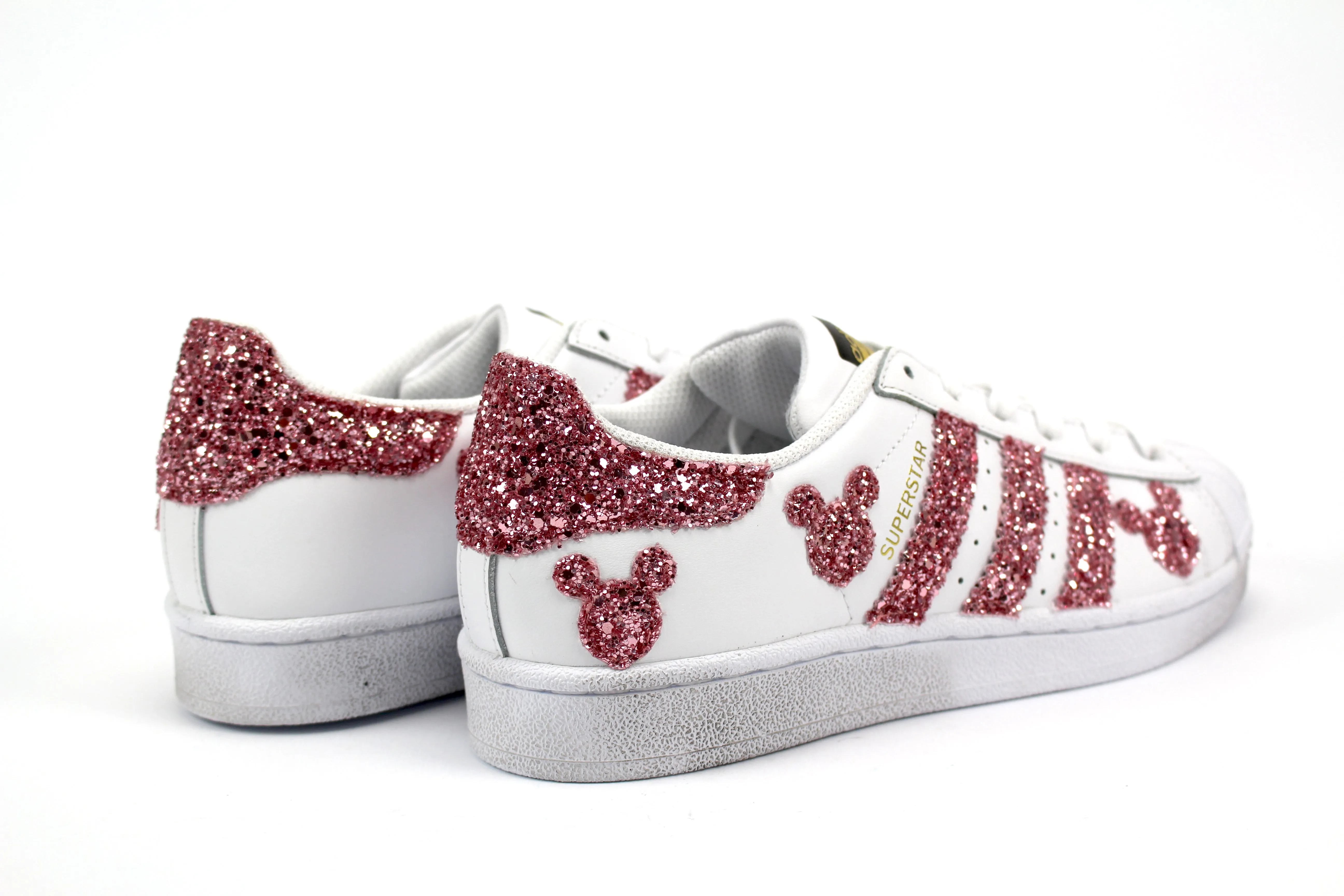 Adidas Superstar Topolini Pink Glitter