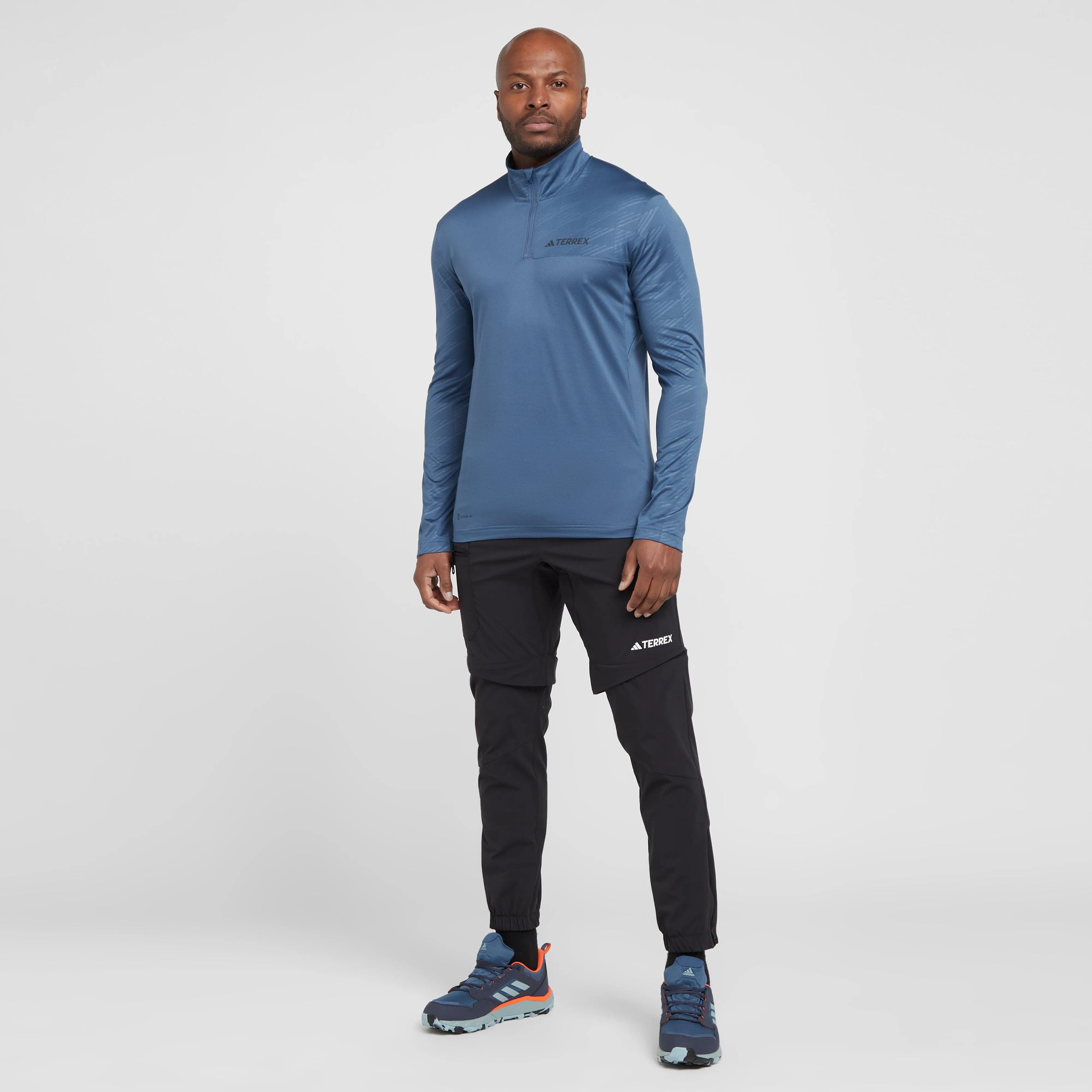 adidas Terrex Men's Multi Half-Zip Top | Ultimate Outdoors