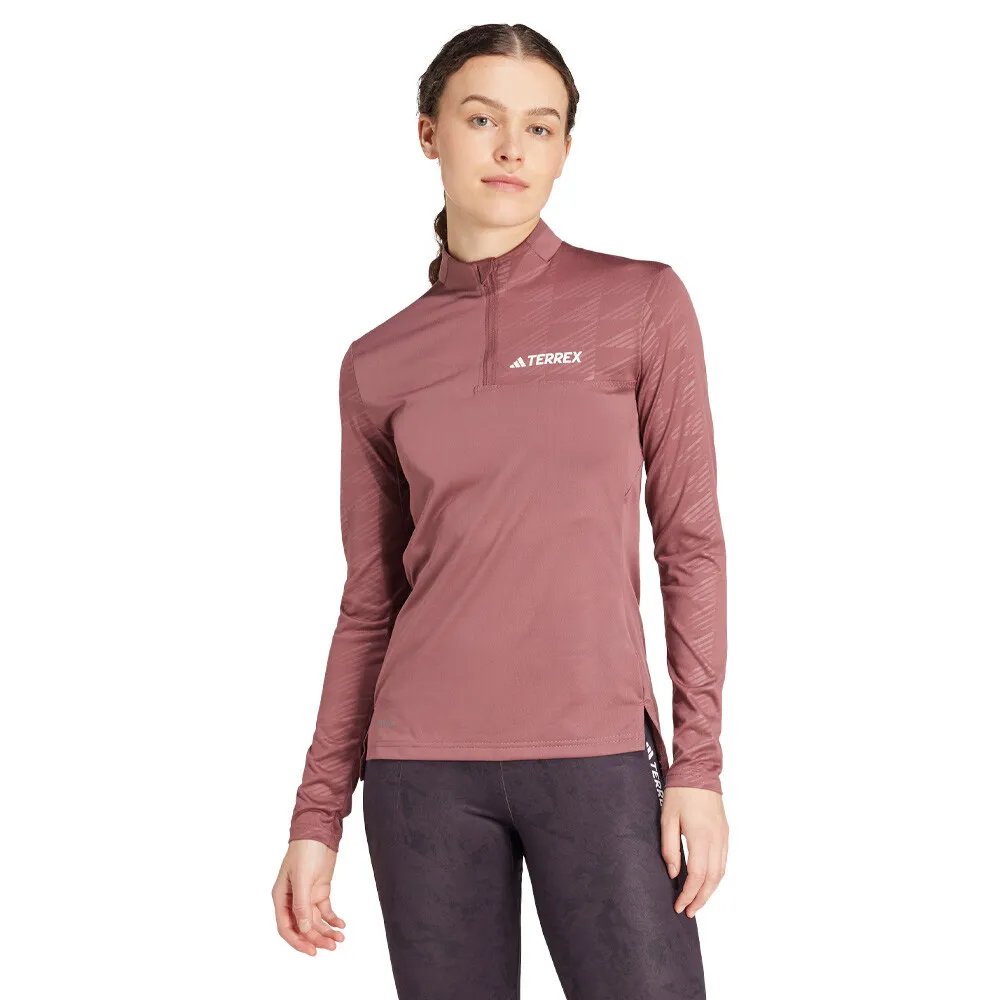 adidas Terrex Multi Women's Half-Zip Top - AW24