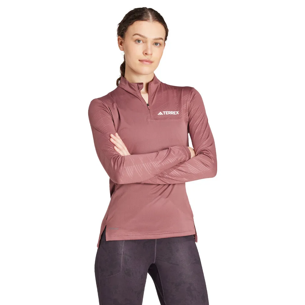 adidas Terrex Multi Women's Half-Zip Top - AW24