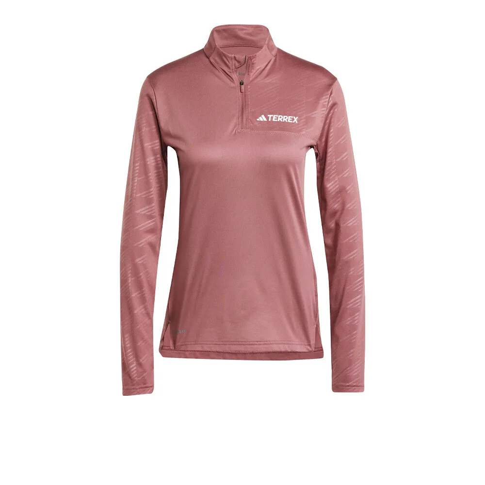 adidas Terrex Multi Women's Half-Zip Top - AW24