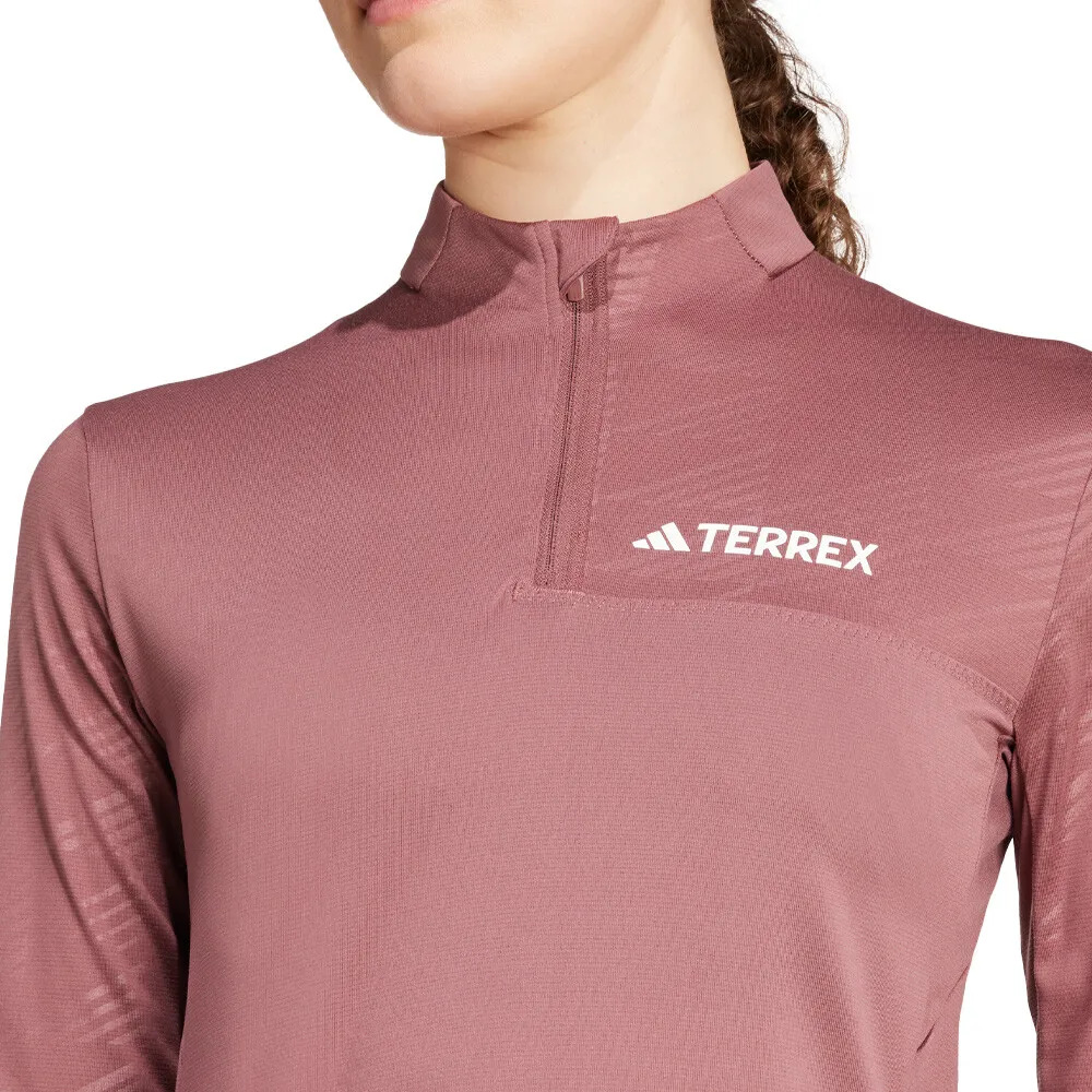 adidas Terrex Multi Women's Half-Zip Top - AW24