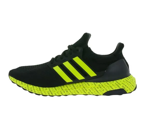 adidas UltraBoost DNA 5.0 Lauf-Schuhe leichte Herren Sport-Schuhe mit PRIMEKNIT und BOOST-Zwischensohle FZ6259 Schwarz/Gelb 