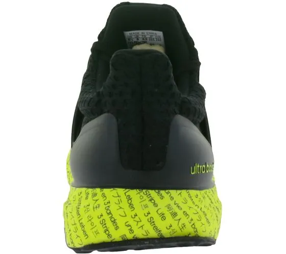 adidas UltraBoost DNA 5.0Zapatillas, zapatillas deportivas ligeras con entresuela PRIMEKNIT y BOOST FZ6259 negro/amarillo