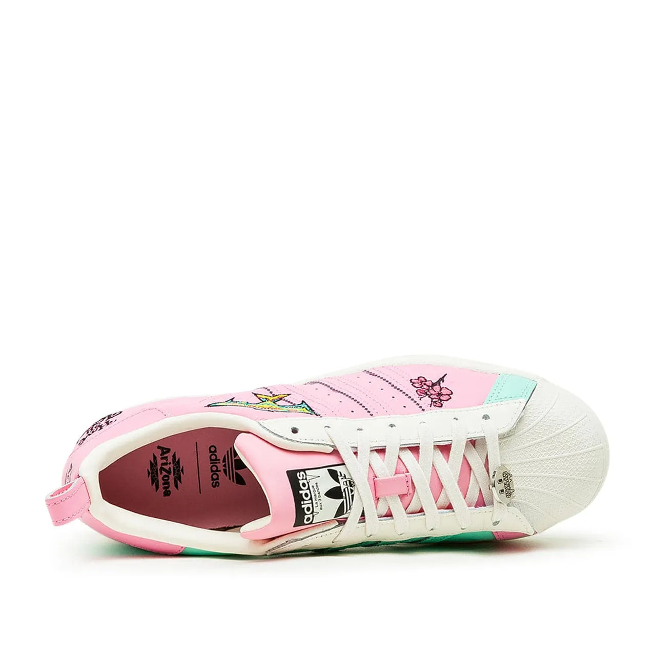 adidas x Arizona Iced Tea Superstar (Light Green / Pink)