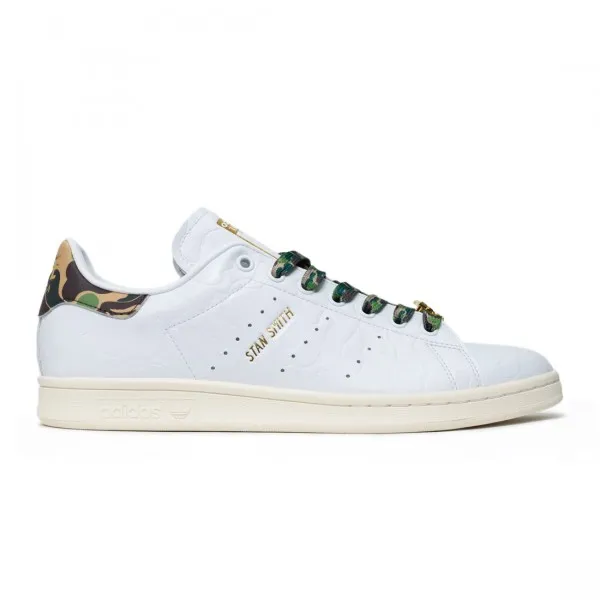 Adidas x Bape Men Stan Smith (white / ftwr white / off white)