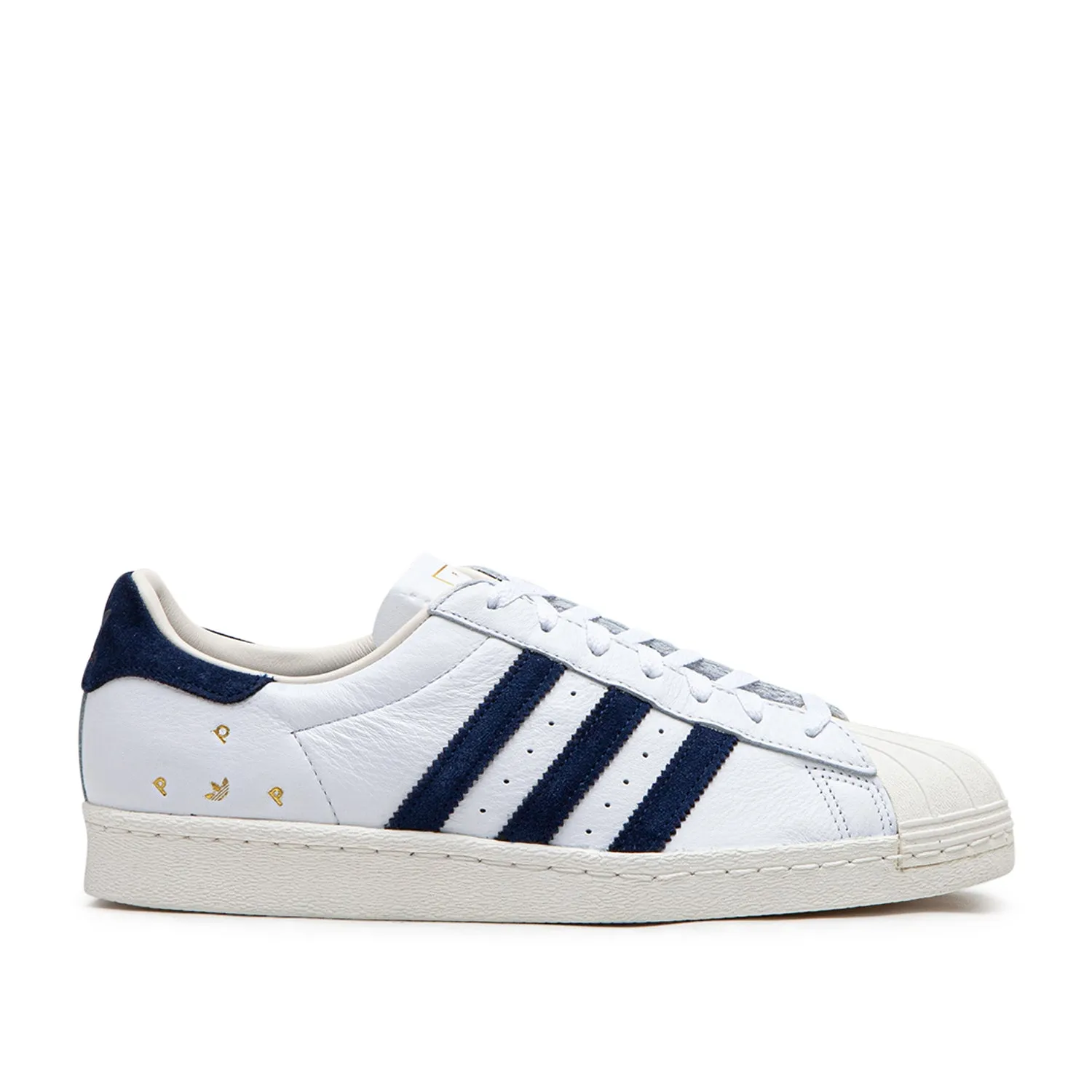 adidas x Pop Trading Company Superstar ADV (White / Navy)