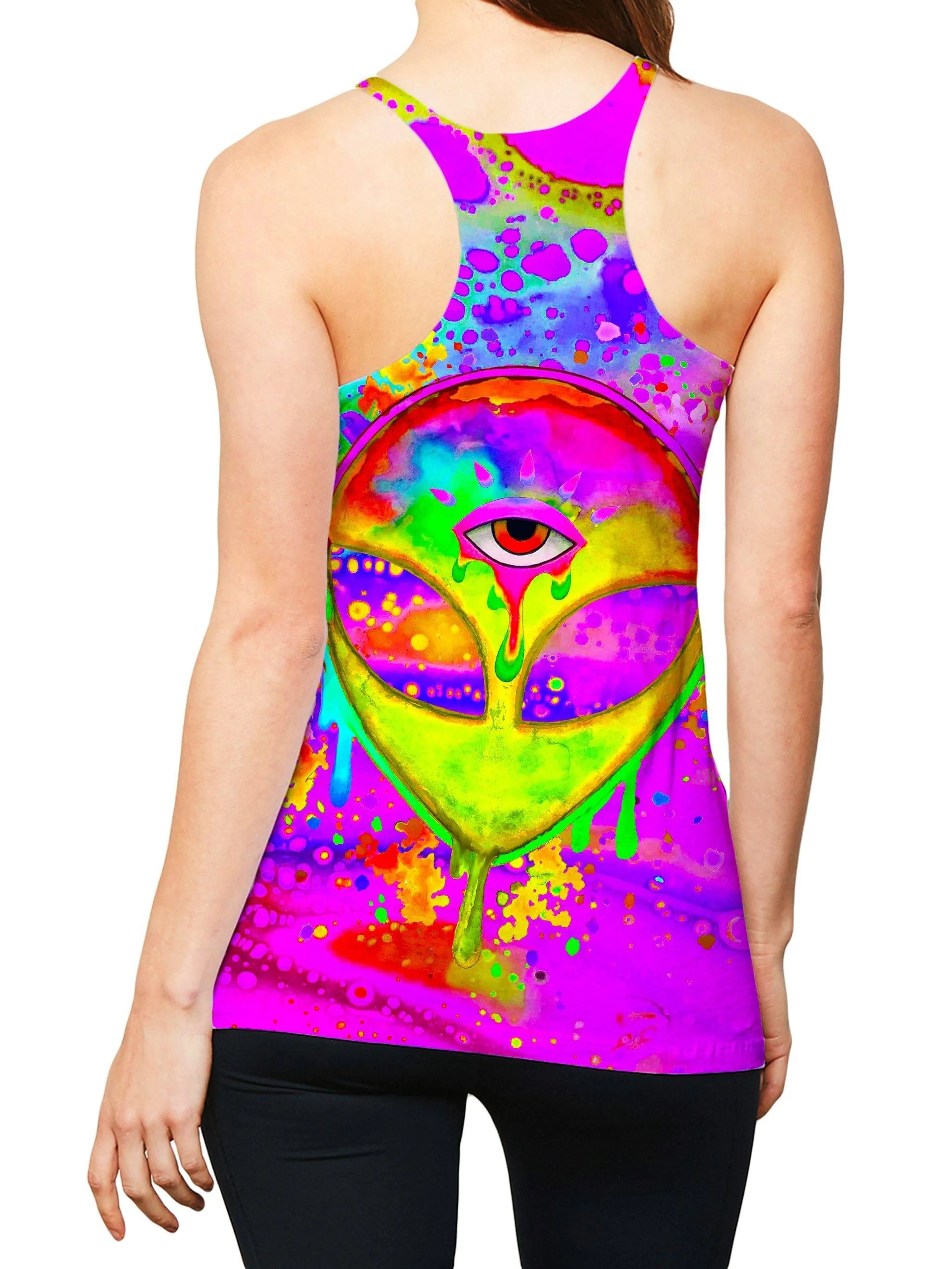 Alien Melt Yellow Women's Tank