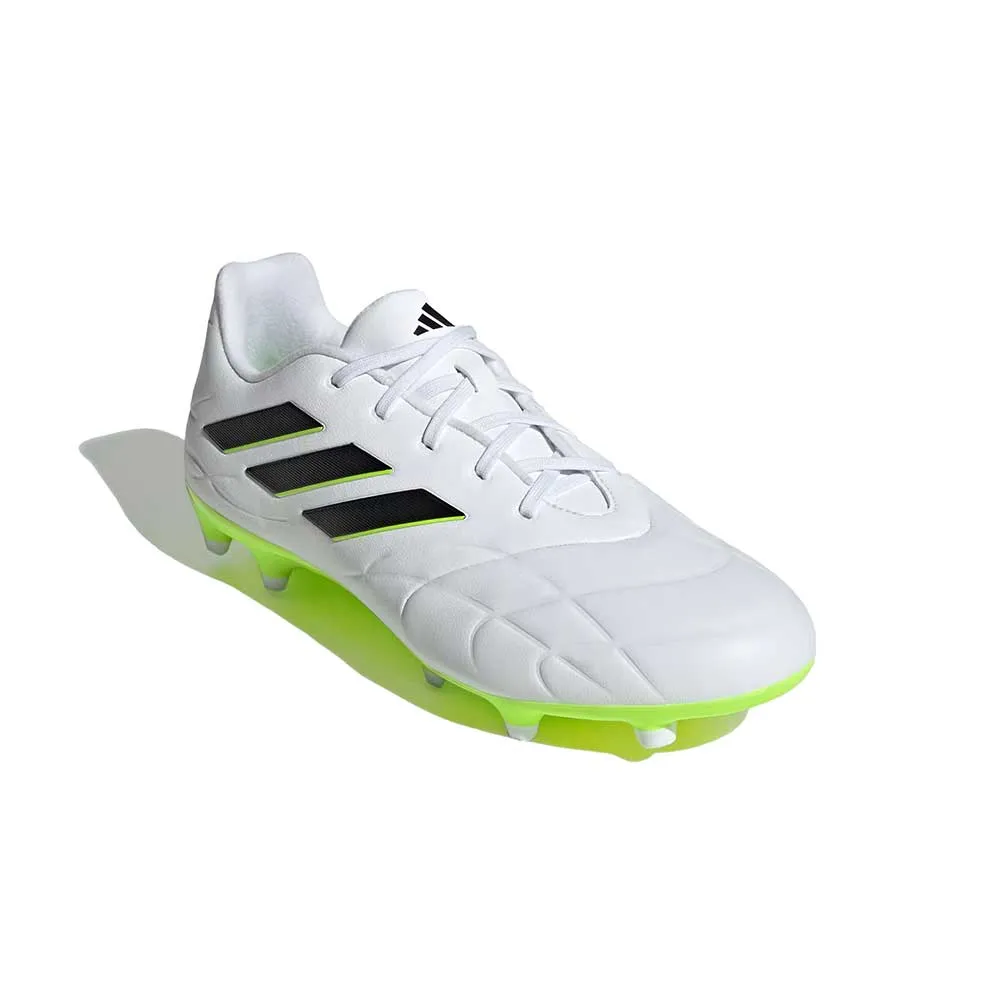 All Gender adidas Copa Pure.3 FG Soccer Shoe - FtwWhite,Cblack,Luclem - Regular (D)