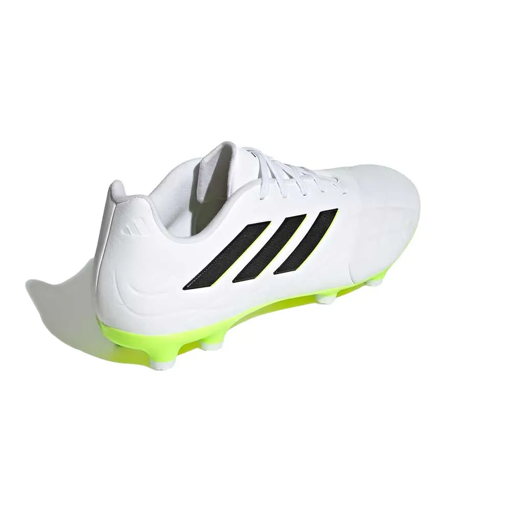 All Gender adidas Copa Pure.3 FG Soccer Shoe - FtwWhite,Cblack,Luclem - Regular (D)