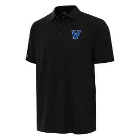 Antigua Villanova Wildcats Black Era Polo