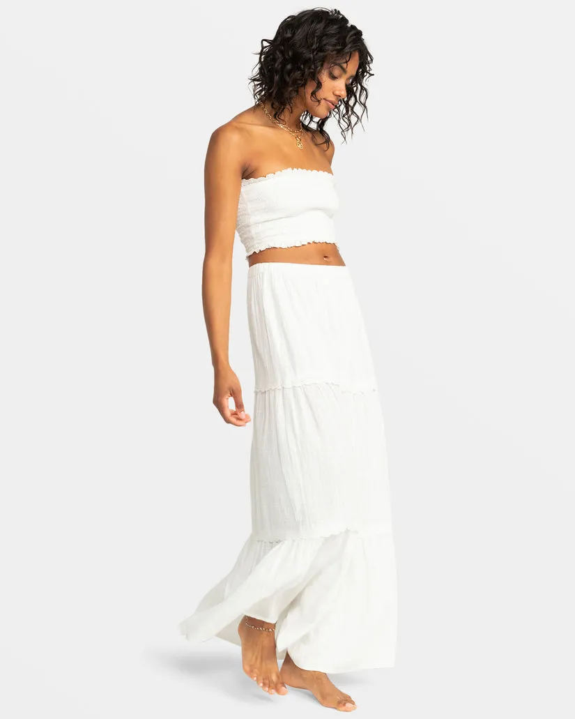 Beachside Tiered Maxi Skirt