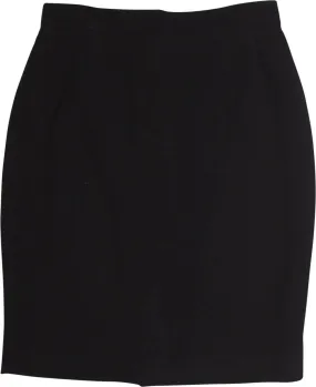 Black Pencel Skirt | ThriftTale