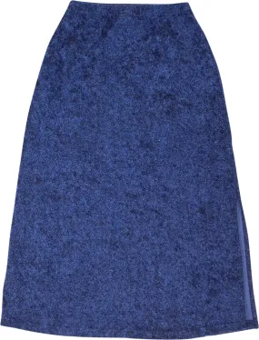 Blue Fuzzy Skirt | ThriftTale