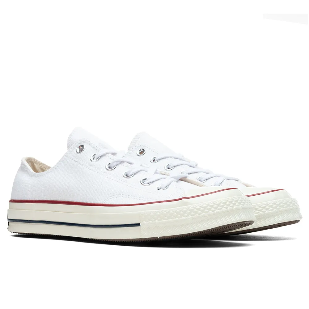 Chuck '70 Ox - White/Garnet/Egret