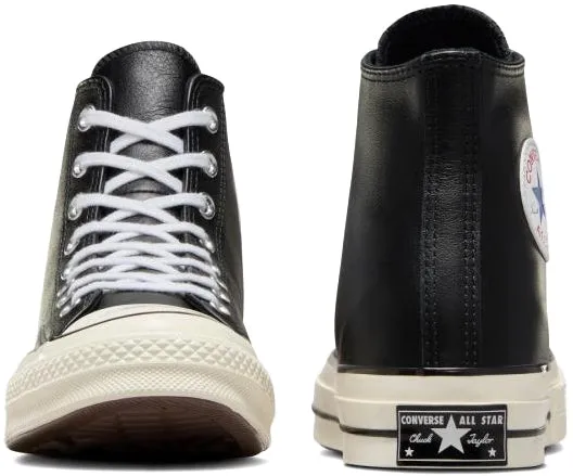 Converse Chuck Taylor All Star 1970s Hi Top Leather Black/White/Egret