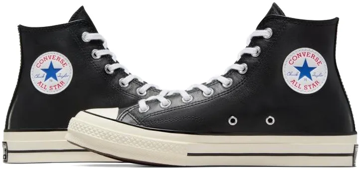 Converse Chuck Taylor All Star 1970s Hi Top Leather Black/White/Egret