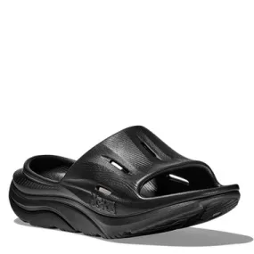 Hoka 1135061 Men's ORA Recovery Slide 3 Black Black