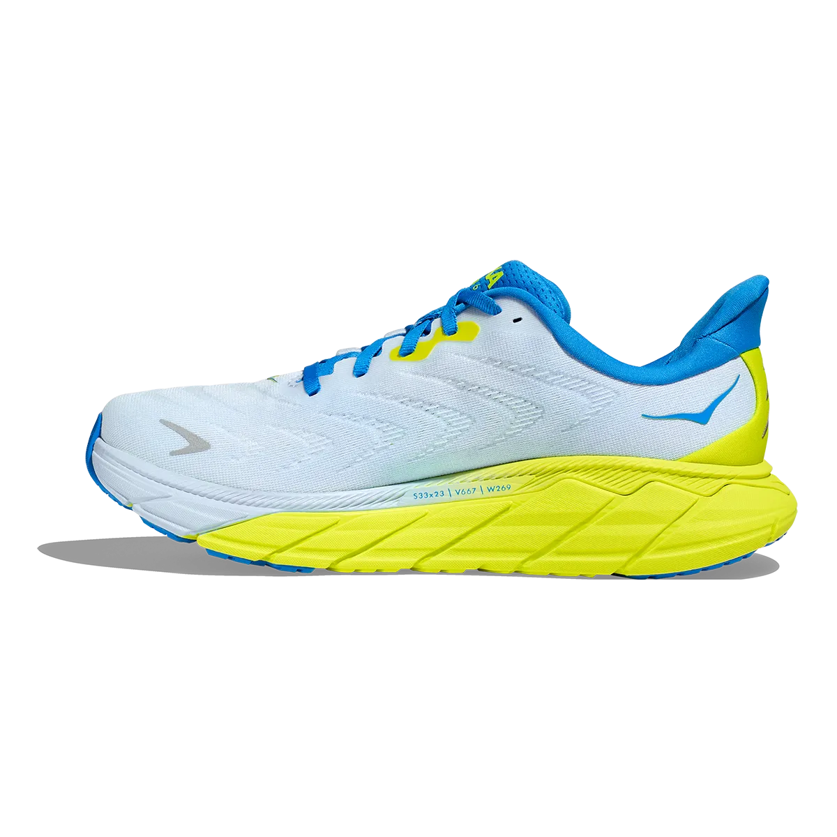 Hoka Arahi 6 - Ice Water - Evening Primrose