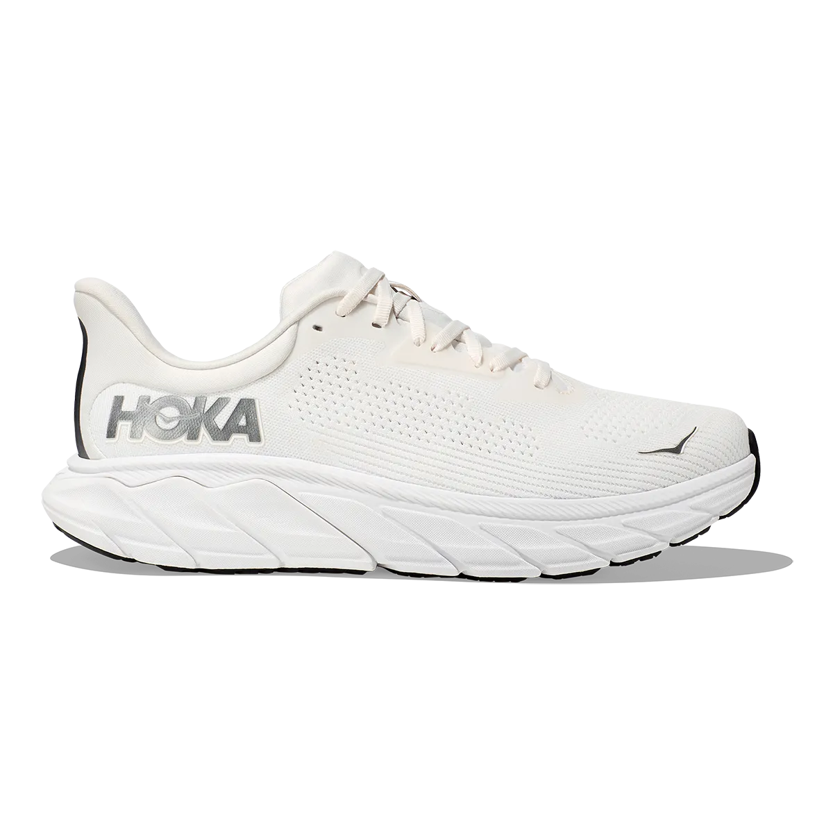 Hoka Arahi 7 - Blanc de Blanc - Steel Wool