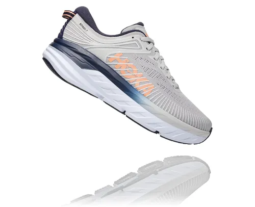 HOKA BONDI 7 – Lunar Rock/Black Iris