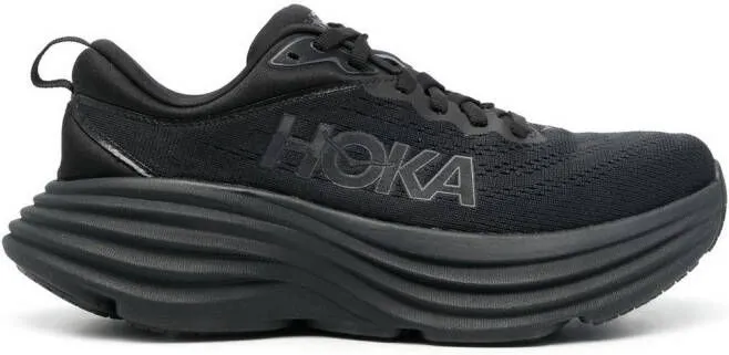 HOKA Bondi 8 running sneakers Black