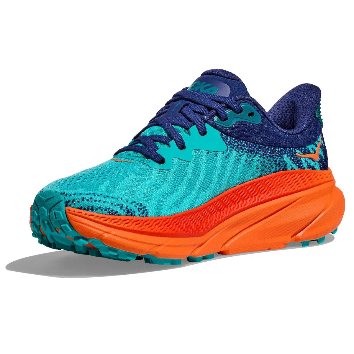 Hoka Challenger ATR 7 Mens | Ceramic/vib Orange