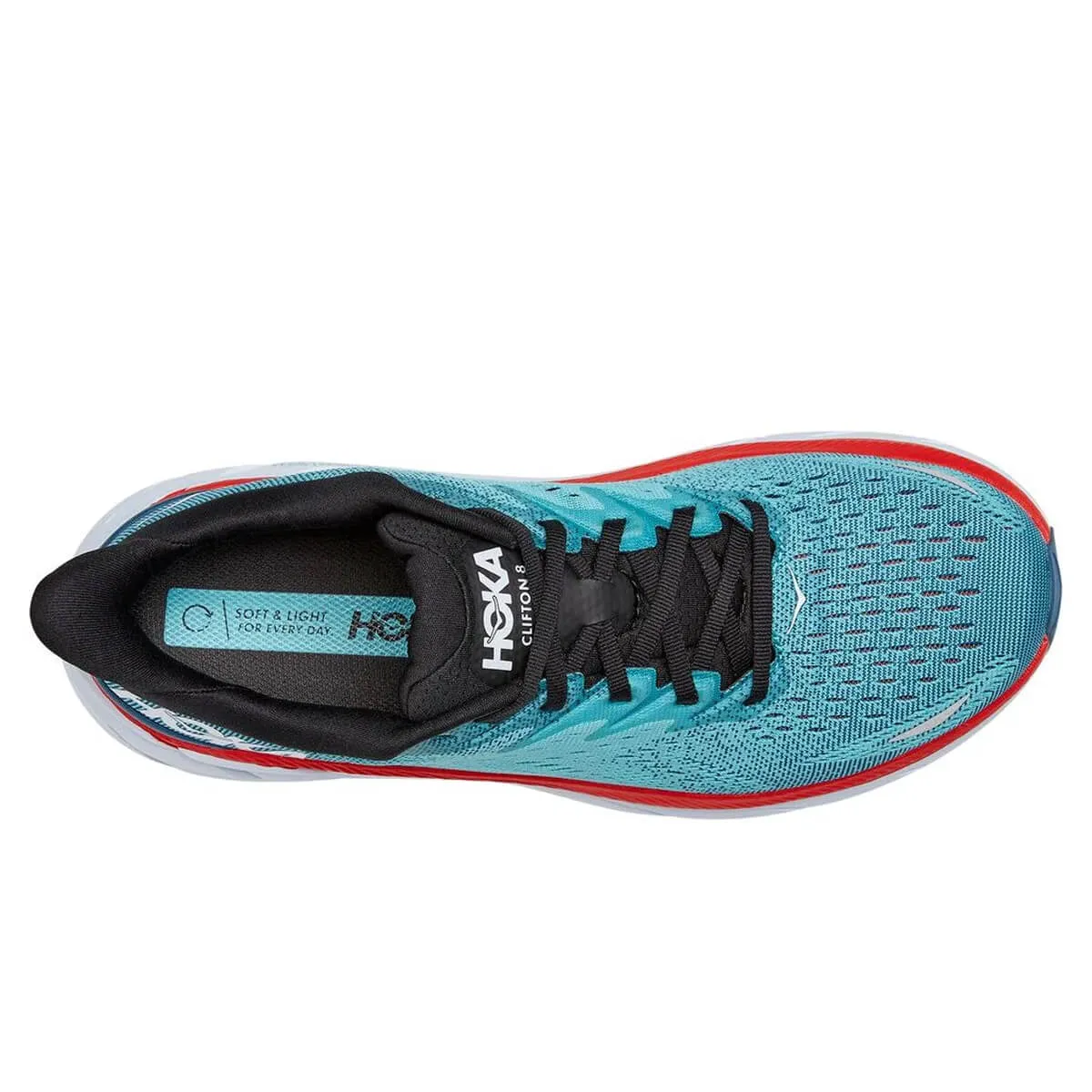 Hoka Clifton 8 Mens | Real Teal / Aquarelle