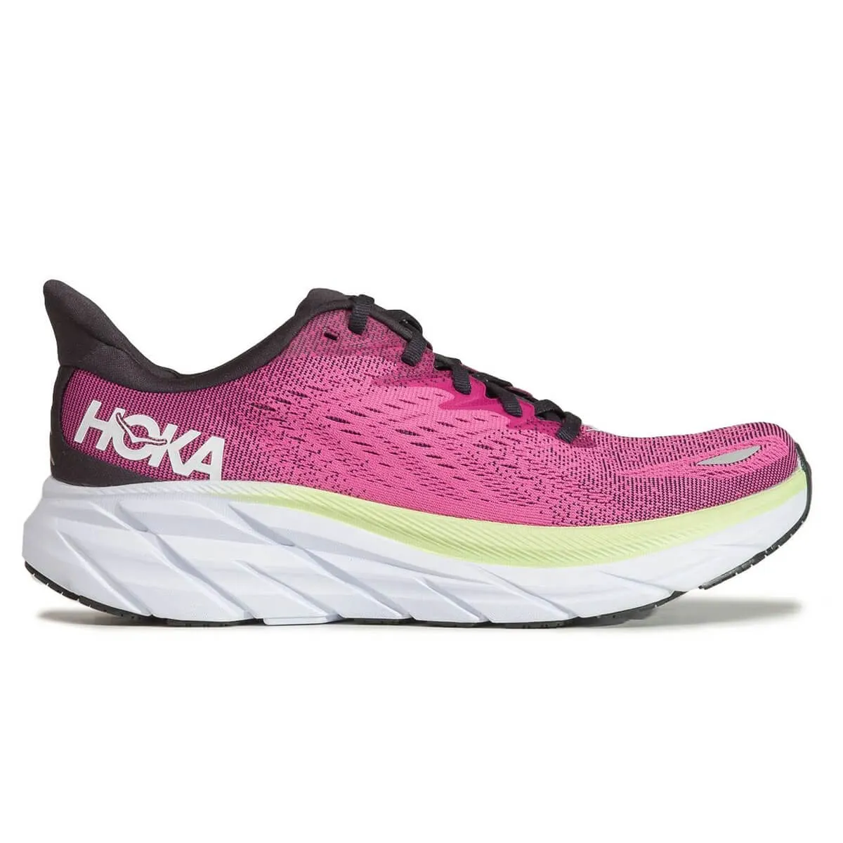 Hoka Clifton 8 Wide Womens | Blue Graphite / Ibis Rose