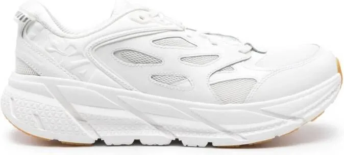 HOKA Clifton L Athletics panelled sneakers White