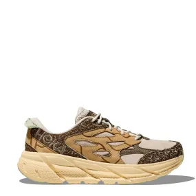 Hoka Elite Terrain System Clifton L Suede Oat Milk / Pollen