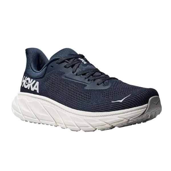 HOKA Men's Arahi 7 Wide Blue/White/Outer Space