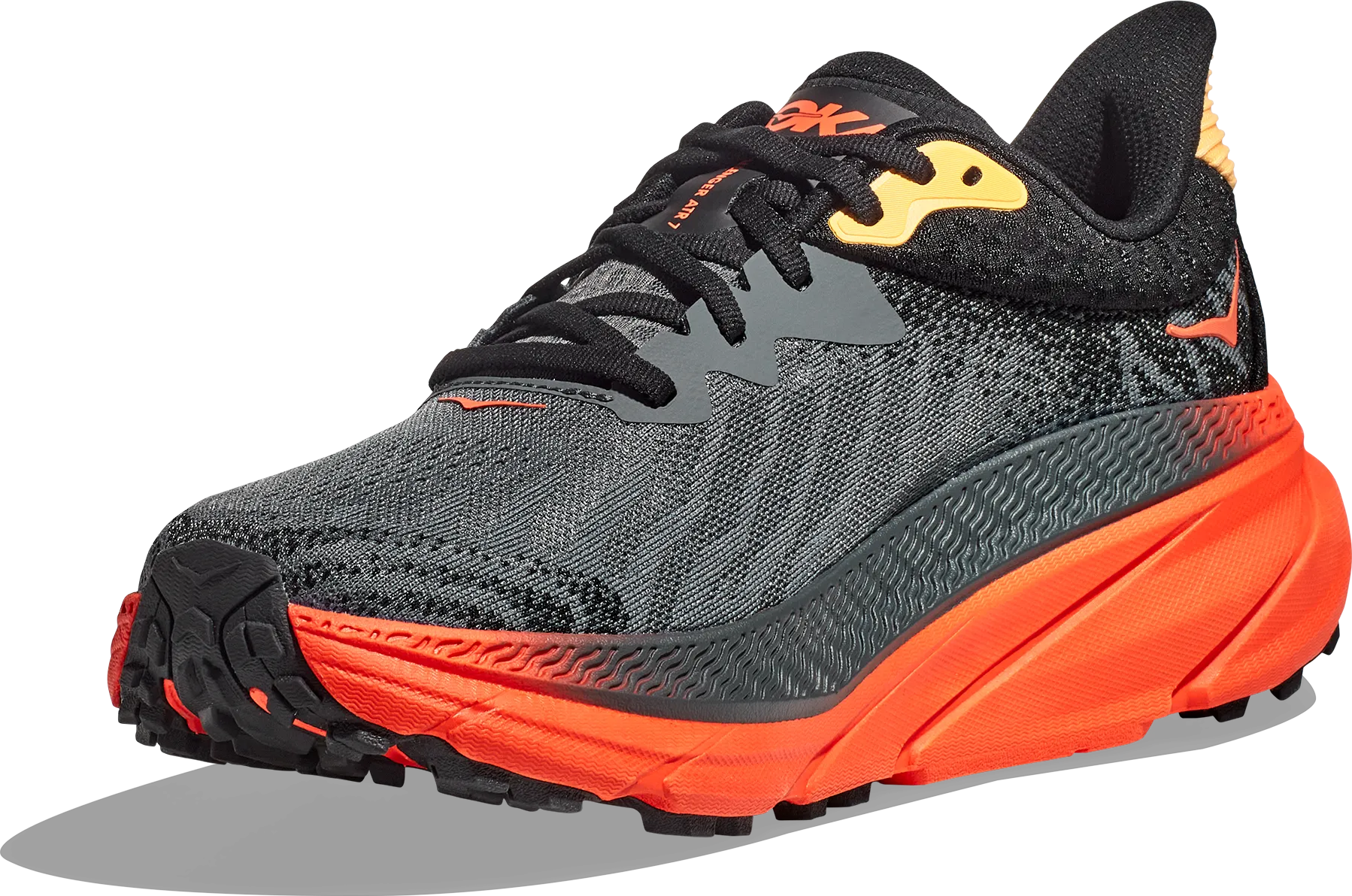 Hoka Men's Challenger ATR 7 Castlerock/Flame | Buy Hoka Men's Challenger ATR 7 Castlerock/Flame here | Outnorth