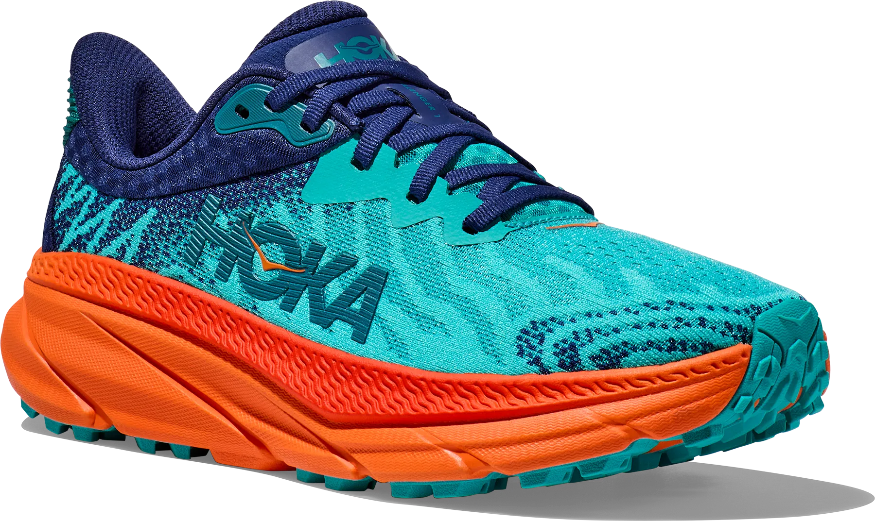 Hoka Men's Challenger ATR 7 Ceramic/Vibrant Orange | Buy Hoka Men's Challenger ATR 7 Ceramic/Vibrant Orange here | Out